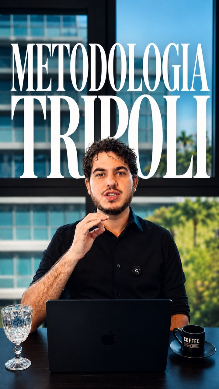 Metodologia Tripoli com Amir Yassine, em thumbnail vertical